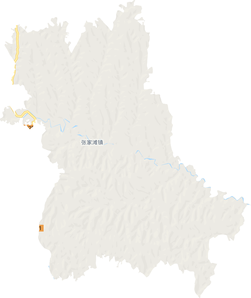 张家滩镇电子地图
