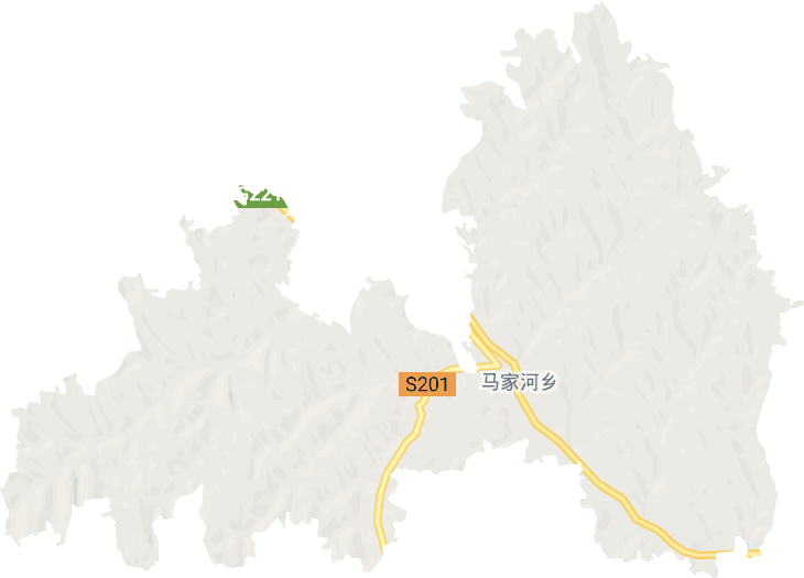 马家河乡电子地图