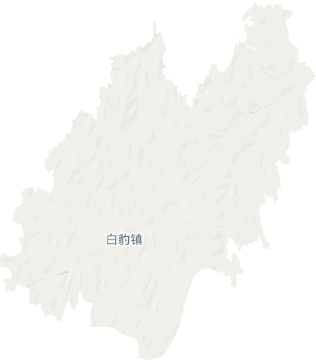 白豹镇电子地图