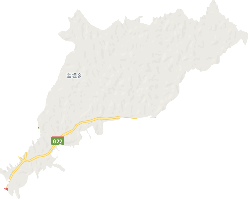 菩堤乡电子地图