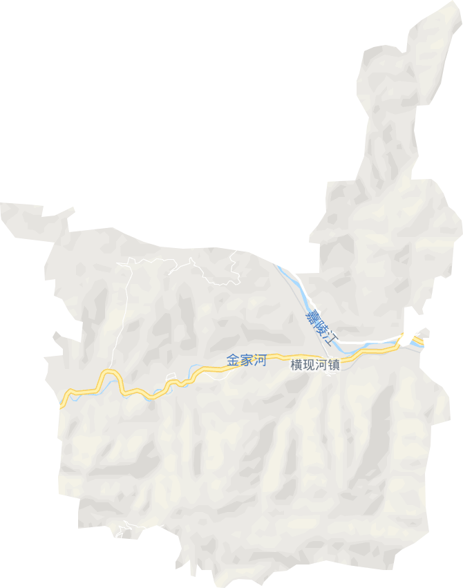 横现河镇电子地图