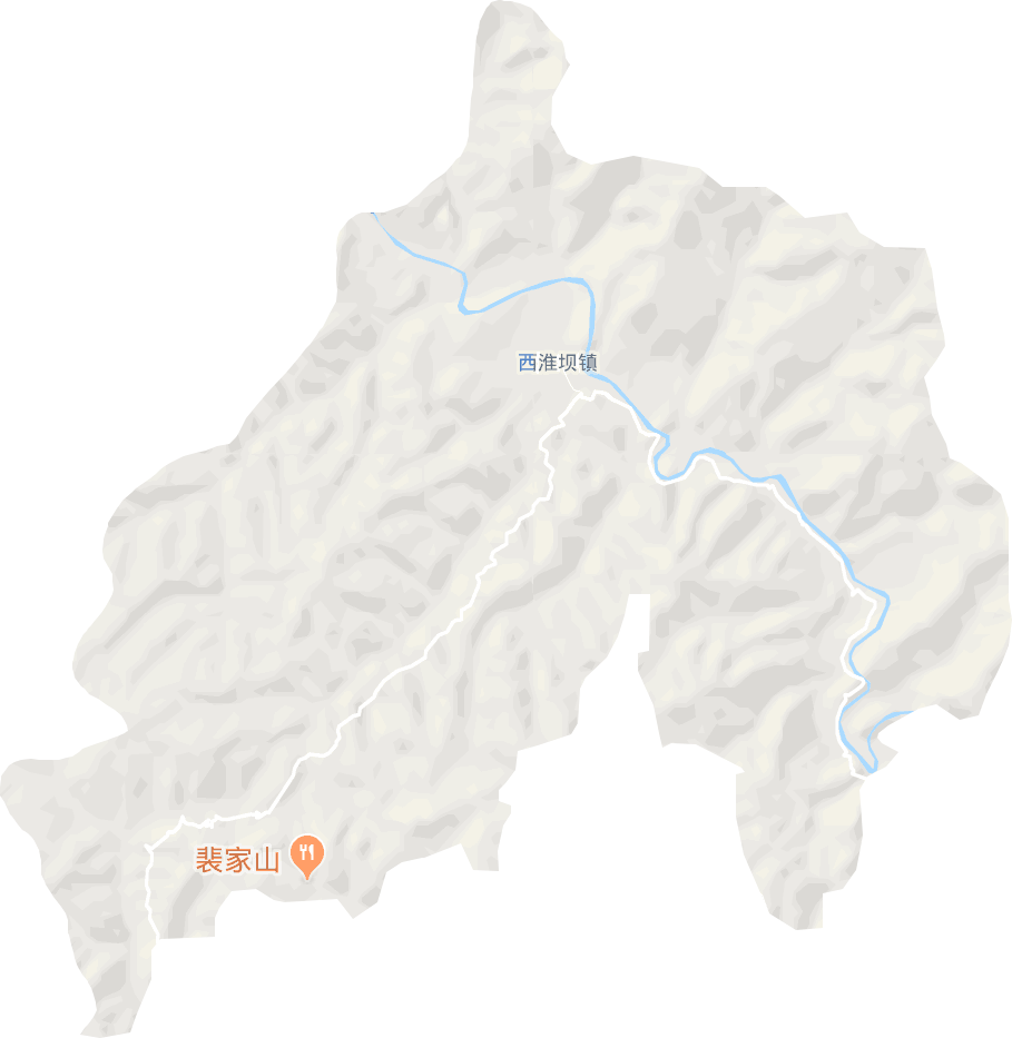 西淮坝乡电子地图
