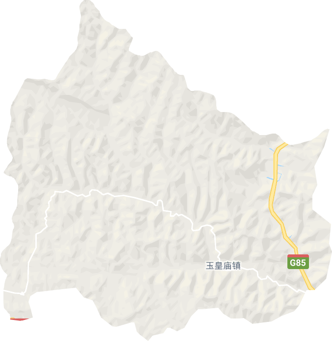 玉皇庙乡电子地图