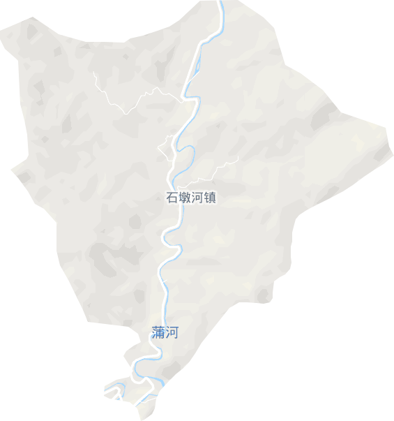 石墩河乡电子地图