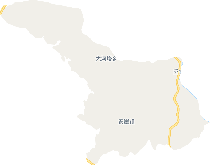 大河塌乡电子地图