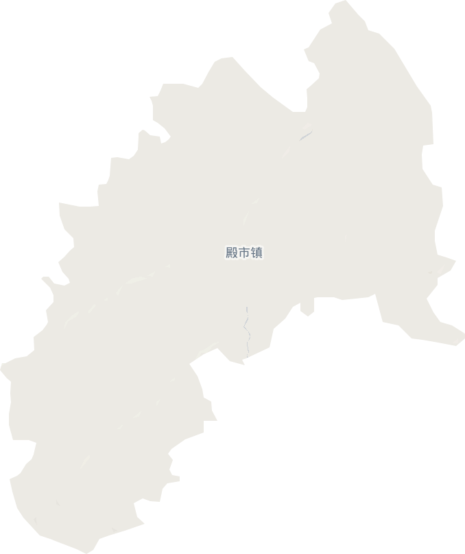 殿市镇电子地图