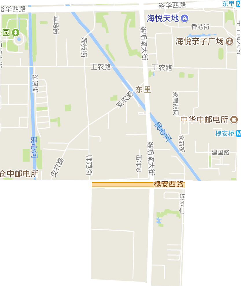 东里街道电子地图