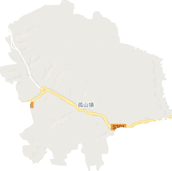 孤山镇电子地图