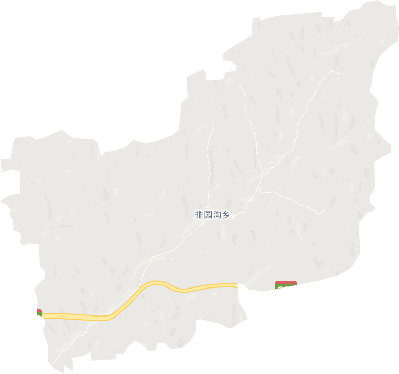 韭园沟乡电子地图
