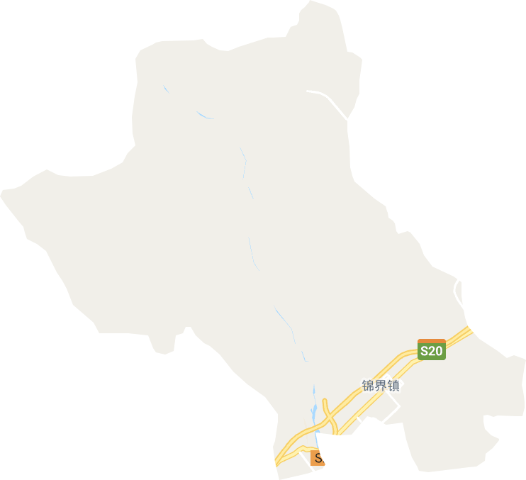 锦界镇电子地图