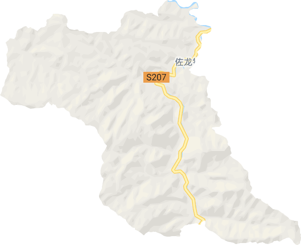 佐龙镇电子地图