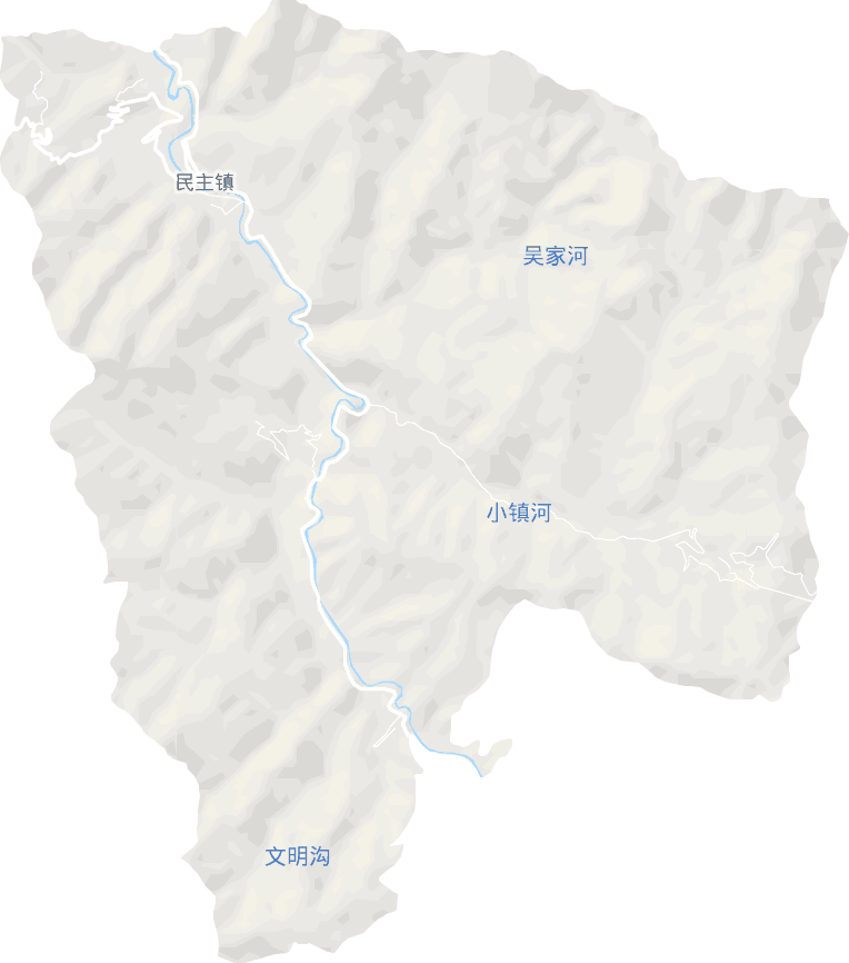 民主镇电子地图