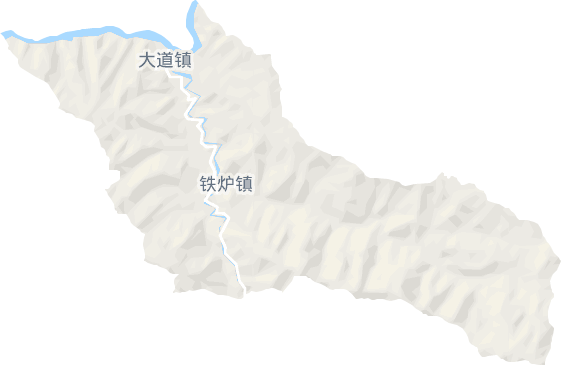 铁炉镇电子地图