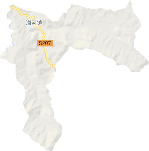 溢河镇电子地图