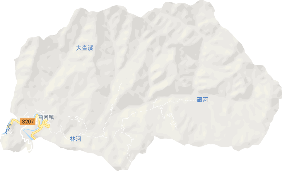 蔺河镇电子地图