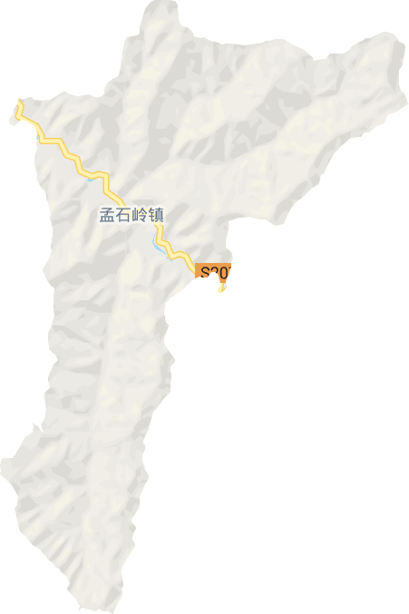 孟石岭镇电子地图