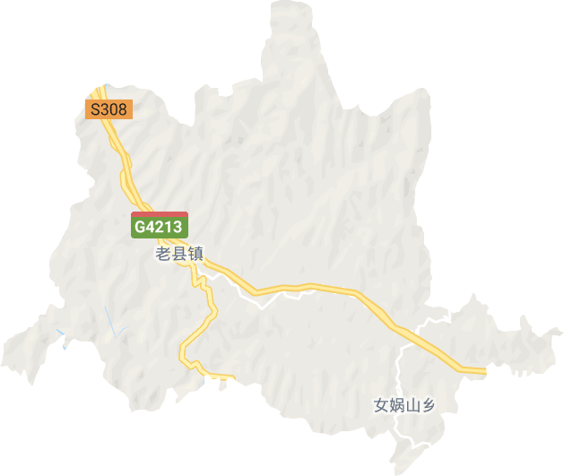 老县镇电子地图