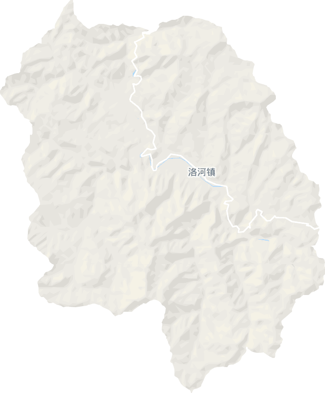 洛河镇电子地图
