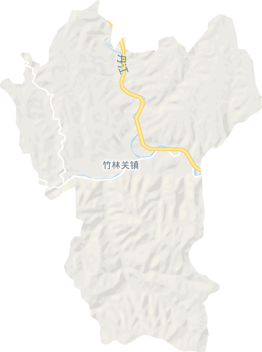 竹林关镇电子地图