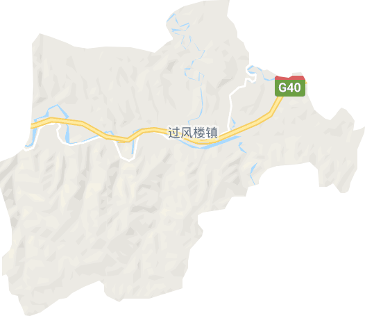 过风楼镇电子地图