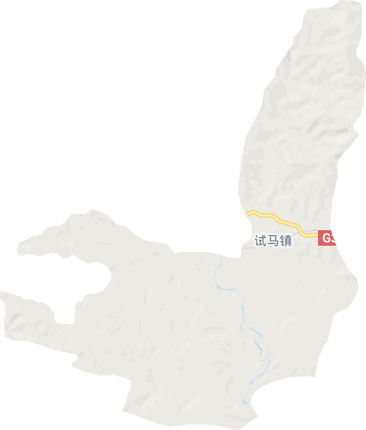 试马镇电子地图