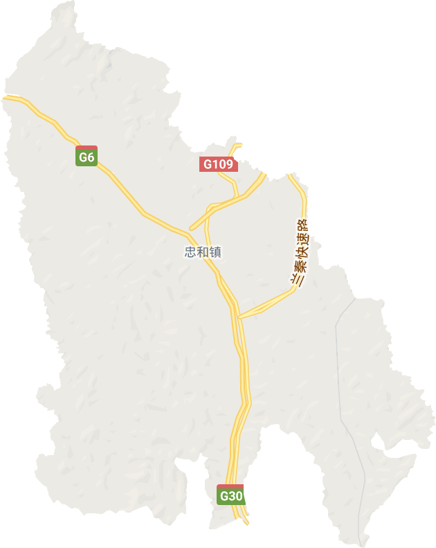 忠和镇电子地图