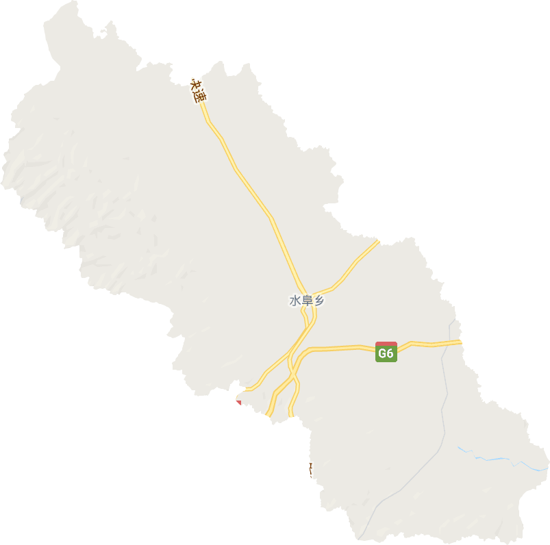 水阜乡电子地图