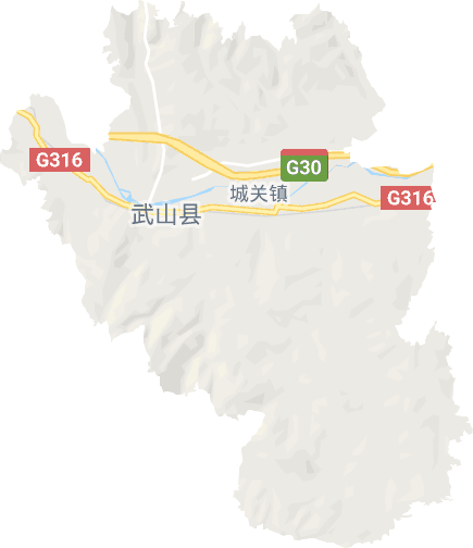 城关镇电子地图