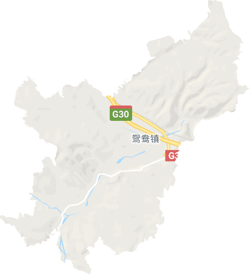 鸳鸯镇电子地图