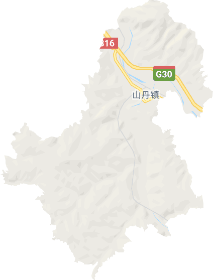 山丹乡电子地图