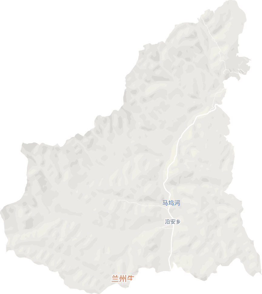 沿安乡电子地图