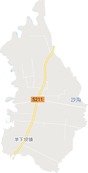 羊下坝镇电子地图