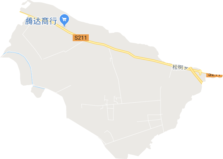 松树乡电子地图