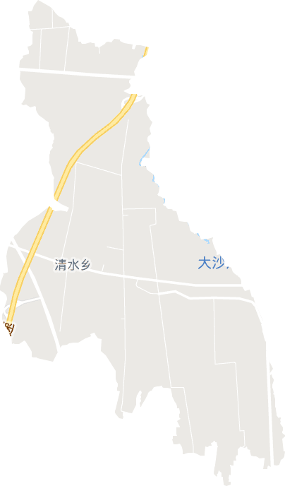 清水乡电子地图