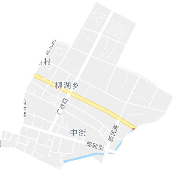 中街街道电子地图