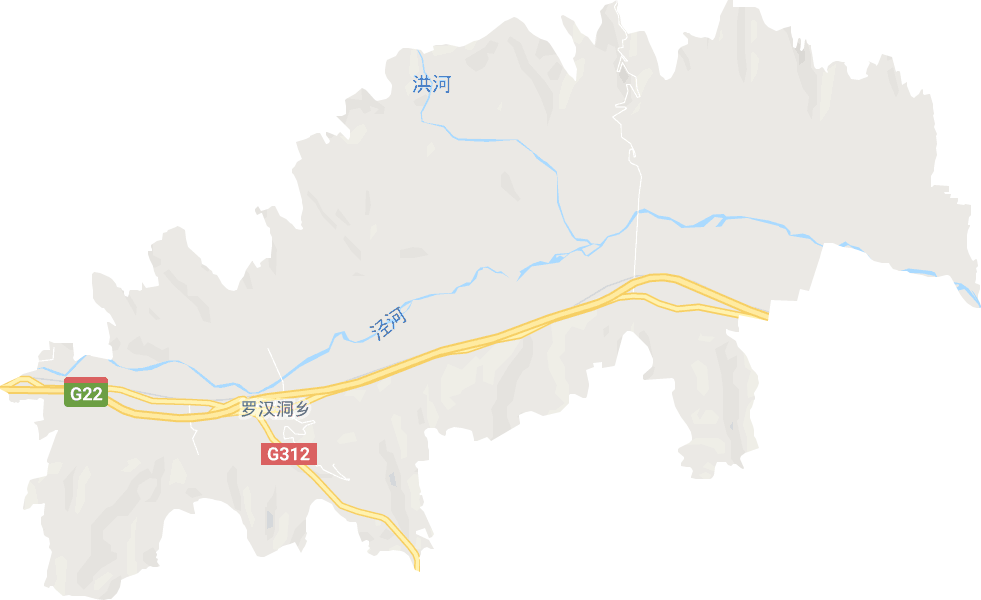罗汉洞乡电子地图