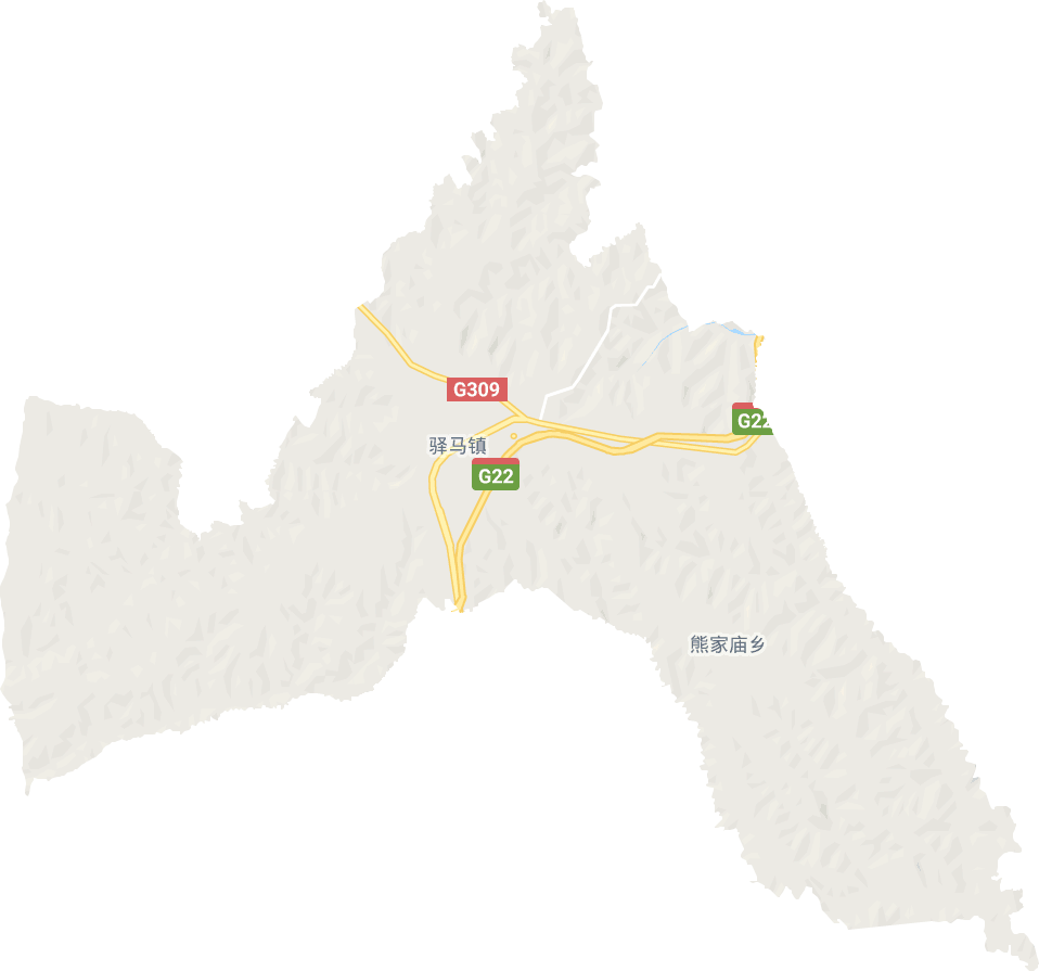 驿马镇电子地图