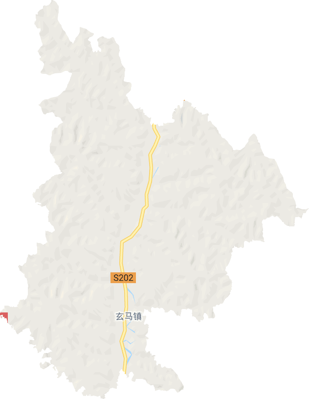 玄马镇电子地图