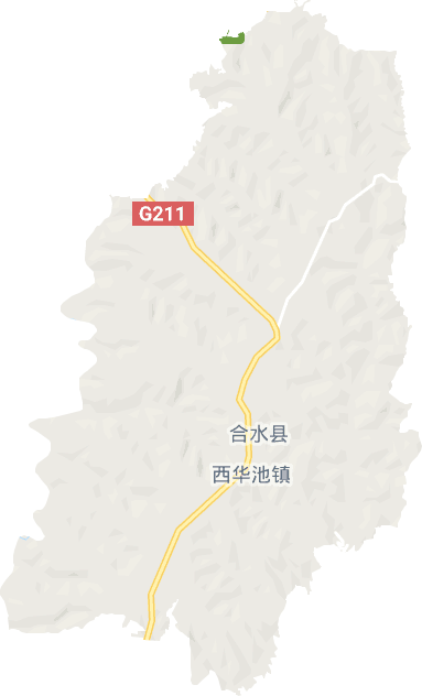西华池镇电子地图