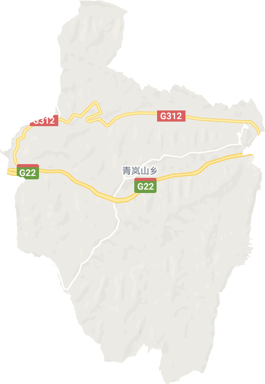 青岚山乡电子地图
