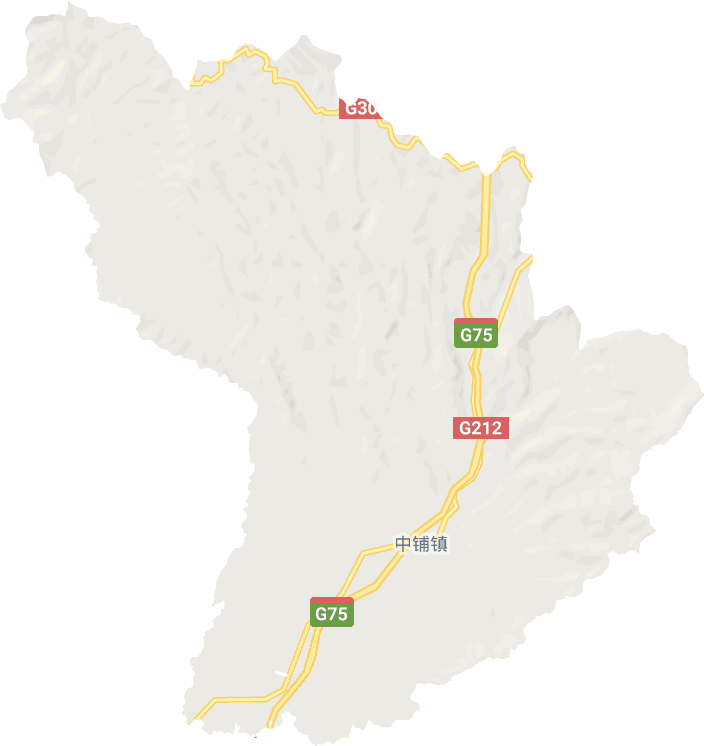 中铺镇电子地图