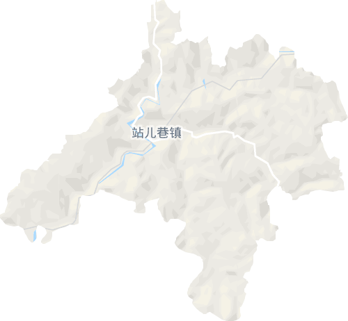 站儿巷镇电子地图