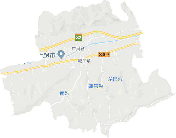 城关镇电子地图