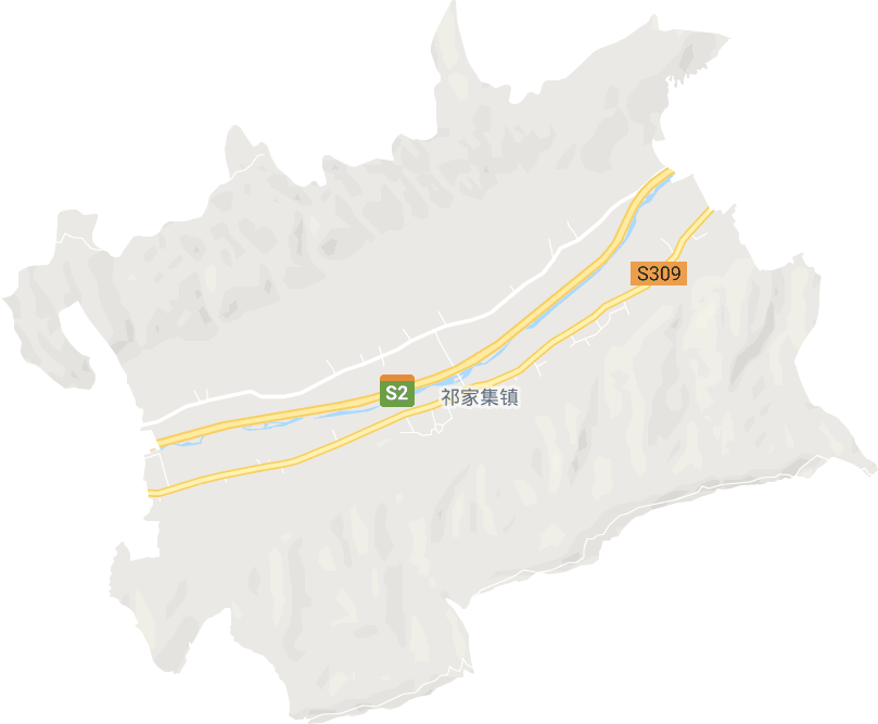 祁家集镇电子地图