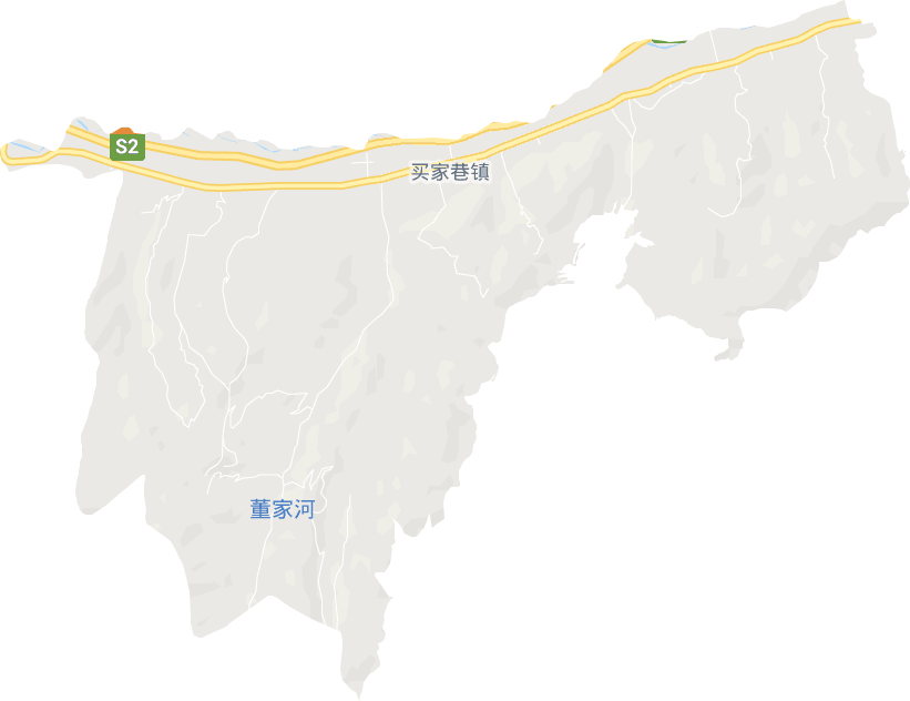 买家巷镇电子地图
