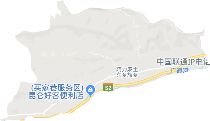 阿力麻土东乡族乡电子地图