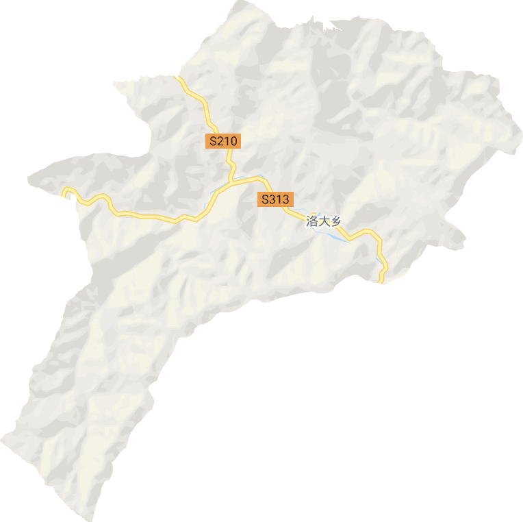 洛大乡电子地图