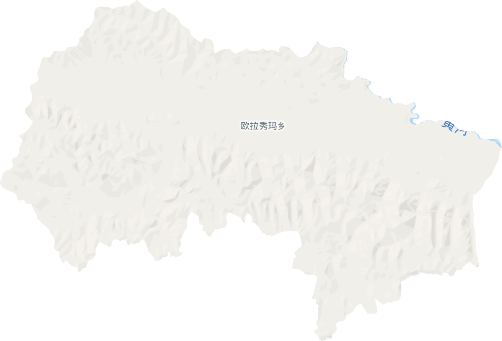 欧拉秀玛乡电子地图
