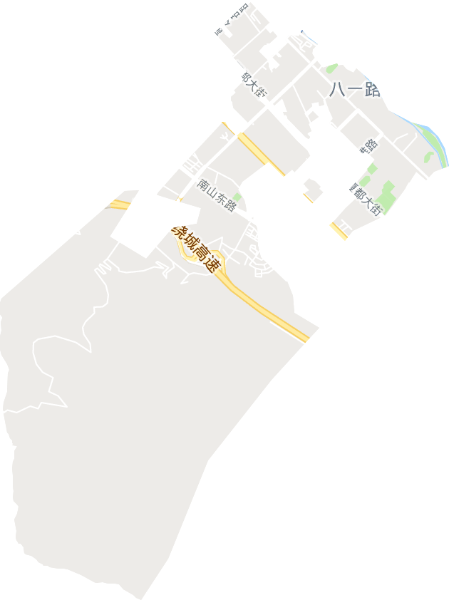 八一路街道电子地图