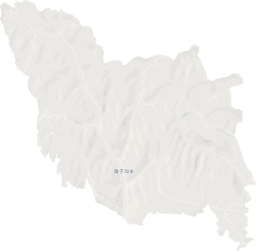 海子沟乡电子地图